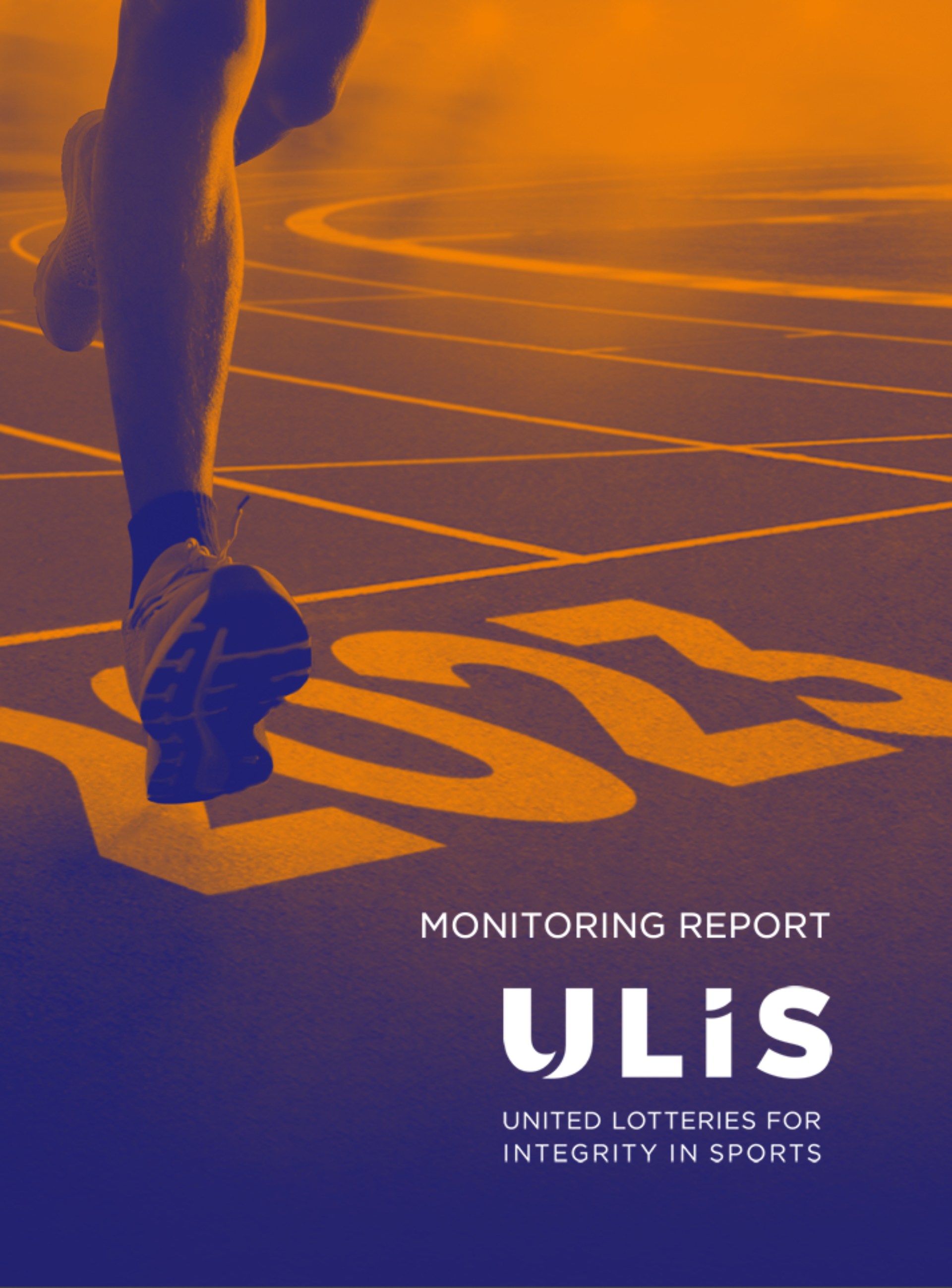 Cover monitoring report 2023 with text