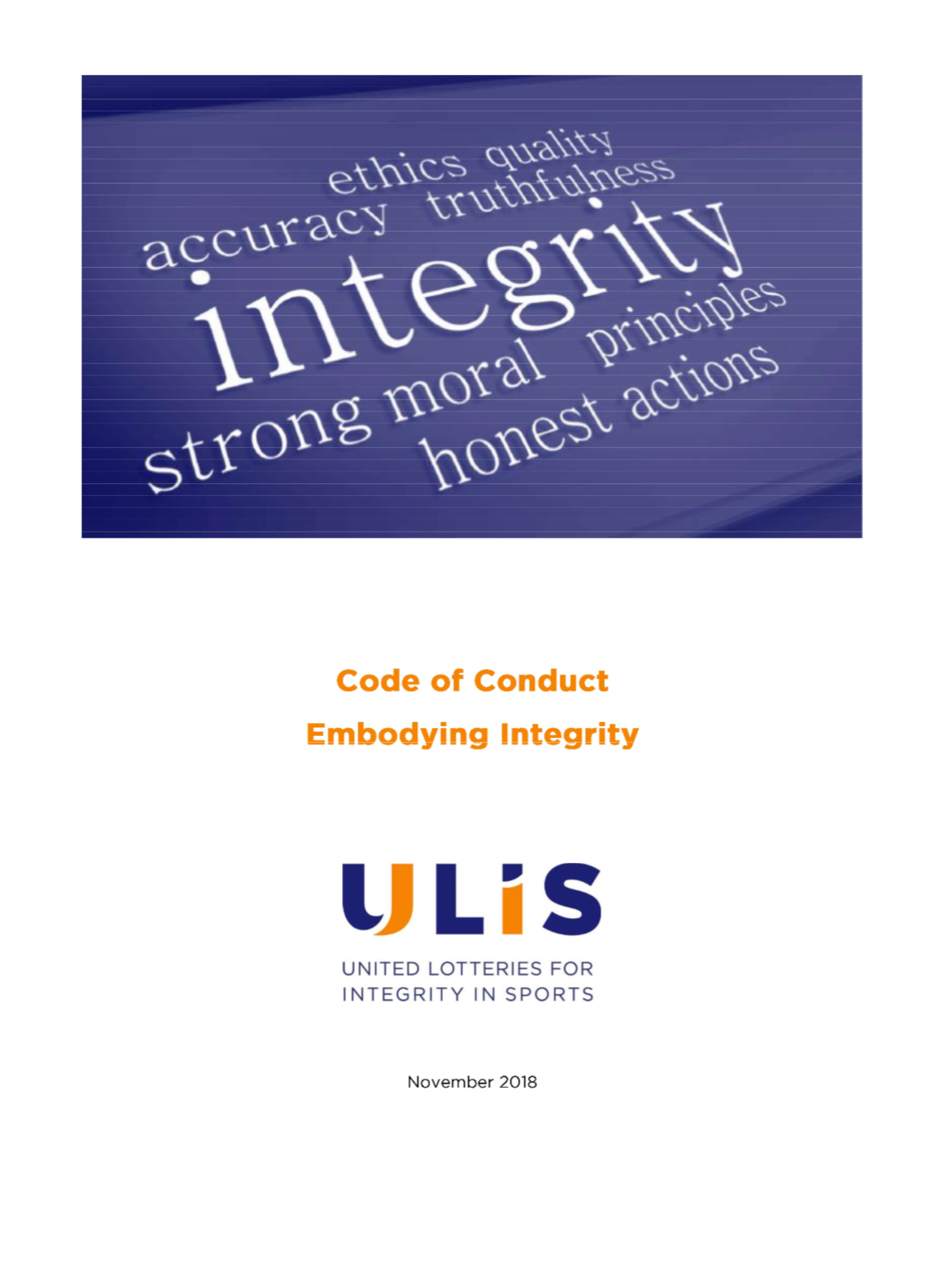 Code of Conduct | ULIS